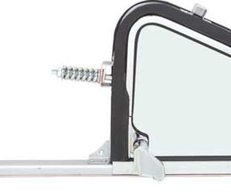 OER 1964-66 GM Truck Vent Window Assembly with Chrome Frame and Clear Glass, RH CX4817