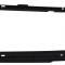 OER 1968-69 Charger, Grill Extension Bezel, with Brackets, LH, Black 2786363B