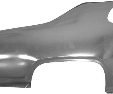 OER 1971 Plymouth B-Body, Complete Quarter Panel, RH, EDP Coated MM1342A