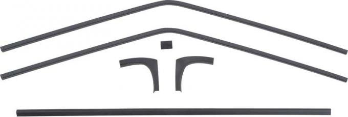 OER 1969-70 Charger 500 / Daytona 6 Piece Interior Rear Window Trim Set MB1505