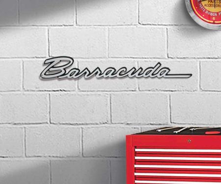 OER 20" X 3" Barracuda Metal Sign PS500118