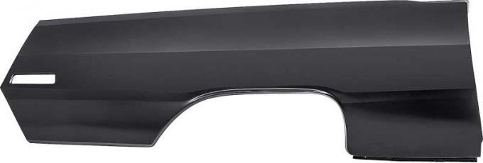 OER 1970-71 Dodge Dart, Partial Quarter Panel Skin, RH, EDP Coated MM1178A