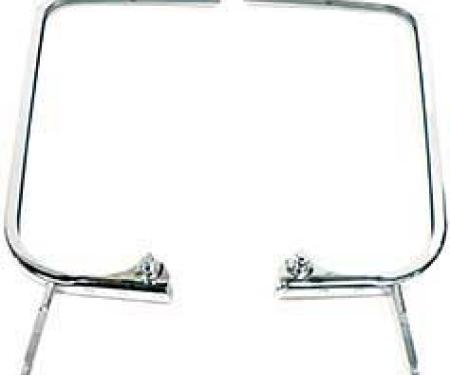 OER 1955-59 Pickup Chrome Vent Frames without Glass T70489