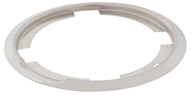 OER 1970-71 Dodge Challenger R/T, Quick-Fill Fuel Cap Ring, Stampled & Polished, Stainless Steel MF366