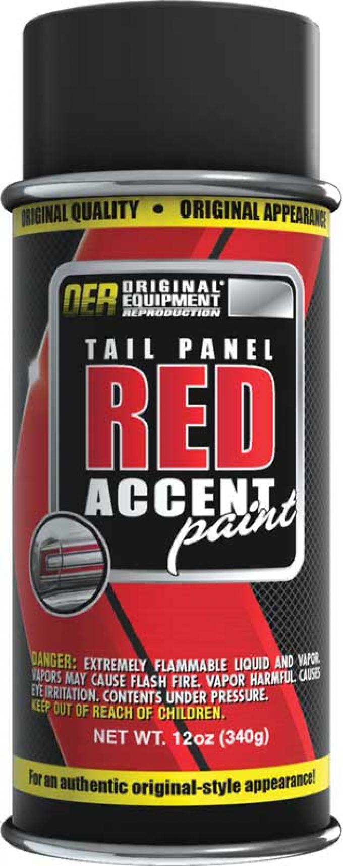 OER 1960-76 Mopar Red Tail Panel and Accent Paint 16 Oz Aerosol Can K89186