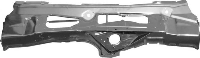 OER 1970-74 Dodge, Plymouth E-Body, Upper Cowl Panel, with Holes, Clip Style, EDP Coated MM1377A