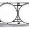 OER 1971-72 Plymouth B-Body - 2 Door Hardtop Headlamp Bezel - LH 3442019