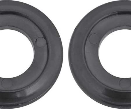 OER 1967-74 Window Crank Handle Washers - Pair - Black - Front or Rear - Various Models MD35231